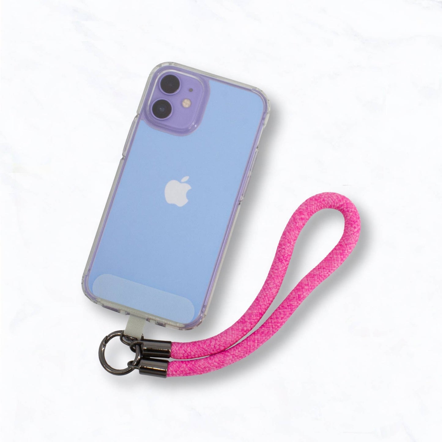 Patterned Braided Rope Phone Strap