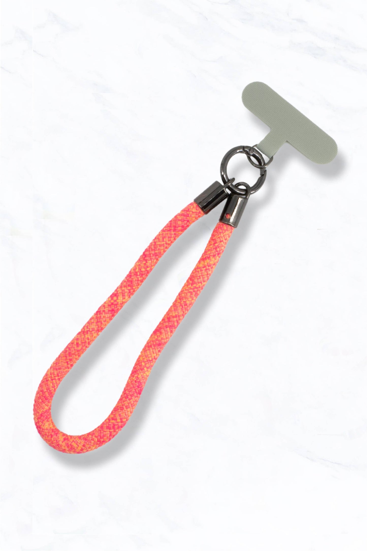 Patterned Braided Rope Phone Strap