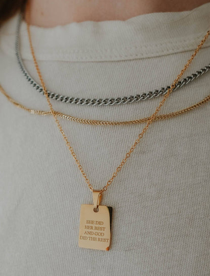 Necklace: She Did Her Best