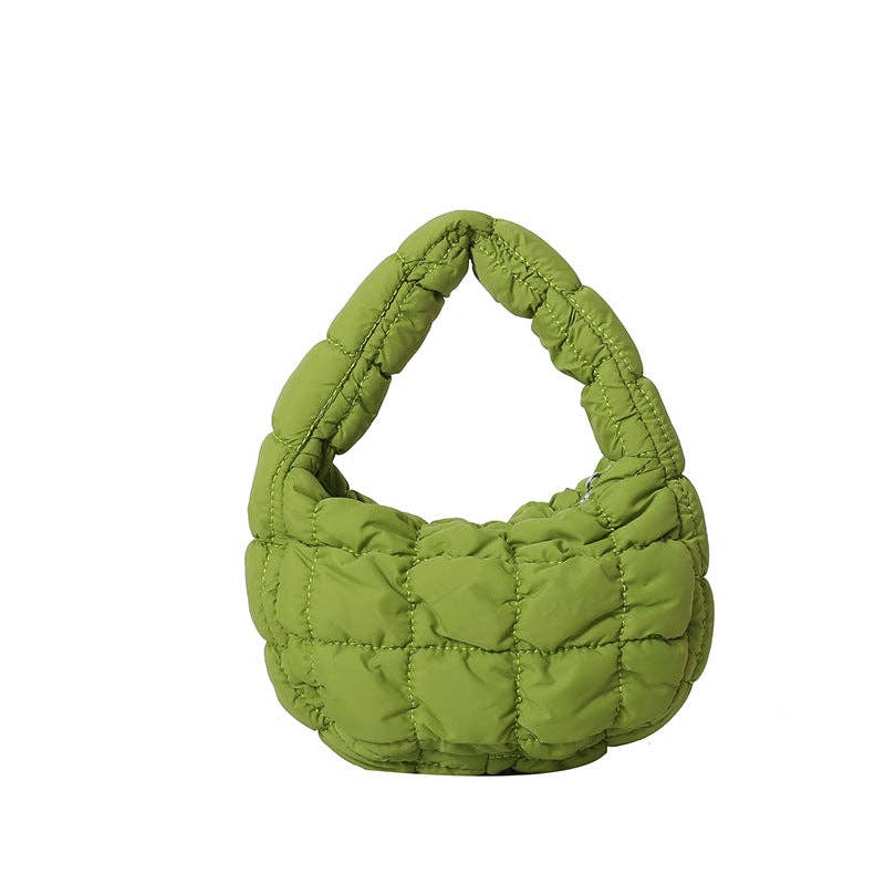 Solid Color Cloud Bag Cute Mini Handbag