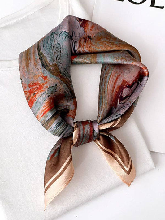 Swirl Printed Scarf