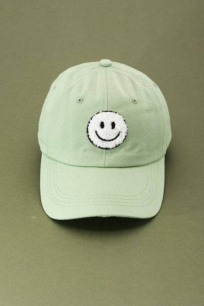 HAPPY FACE BASEBALL CAP