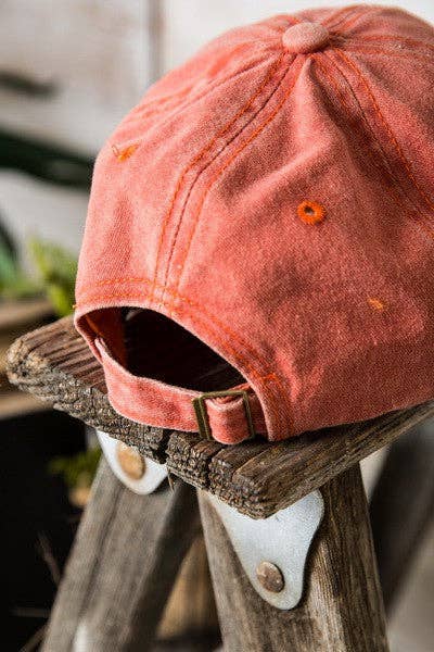 HAPPY FACE BASEBALL CAP