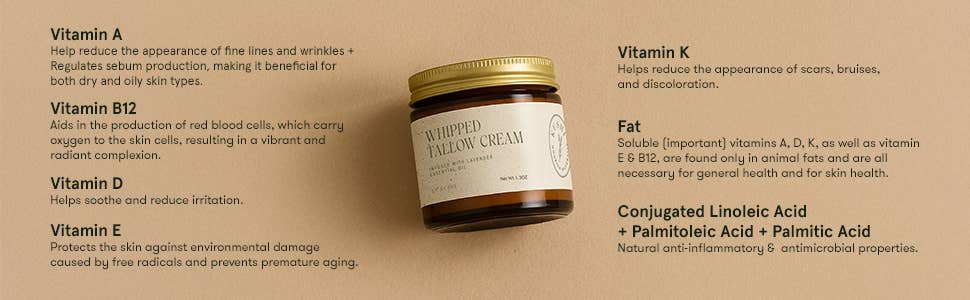 Whipped Tallow Moisturizer – Unscented