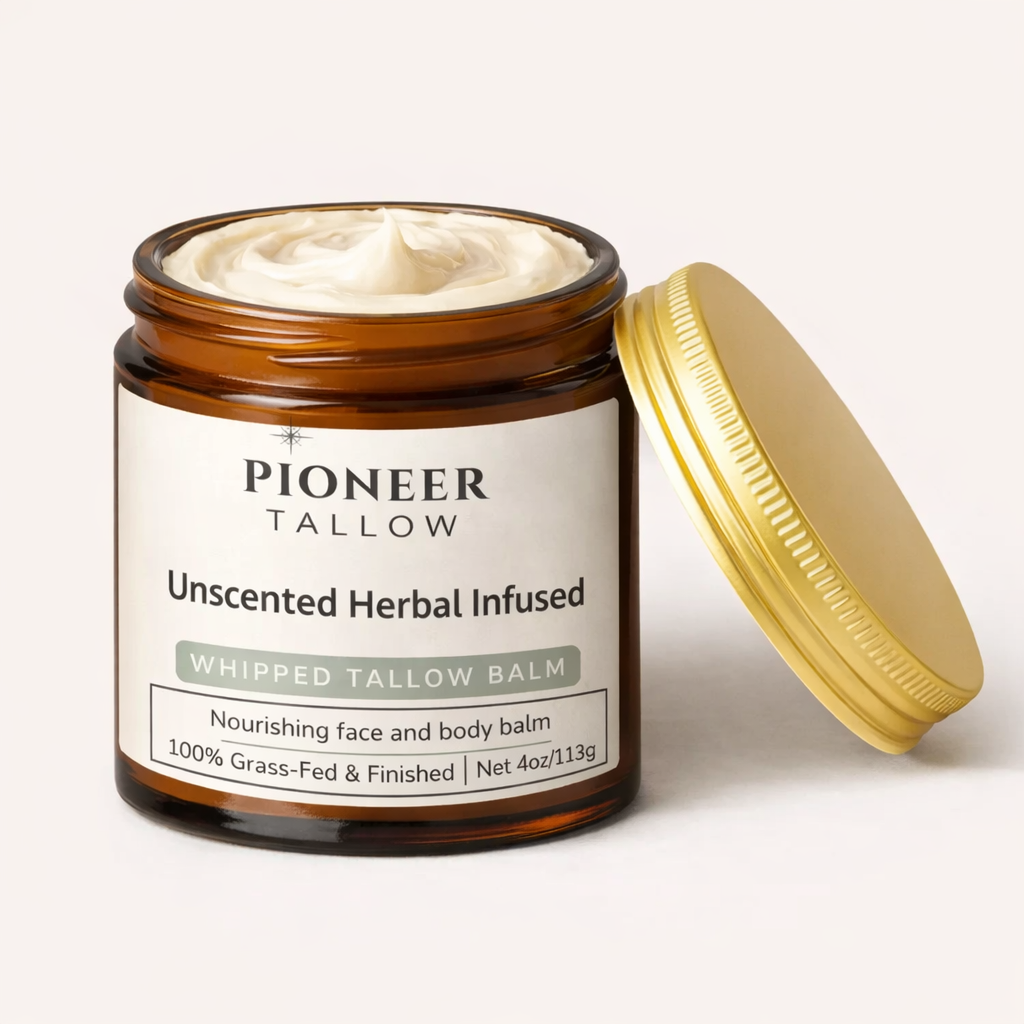 Unscented - Grass-Fed Whipped Tallow Moisturizer