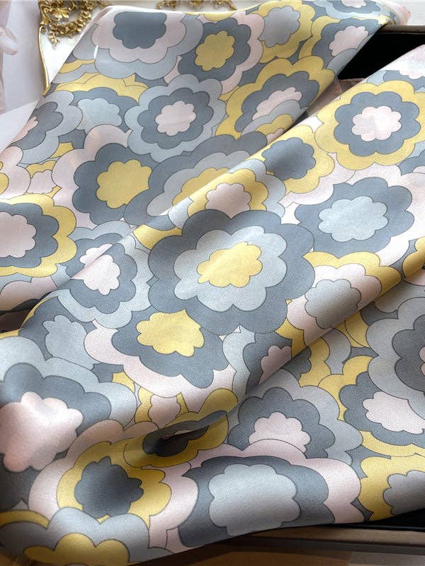 Flower Print Sun Protection Shawl&Scarf