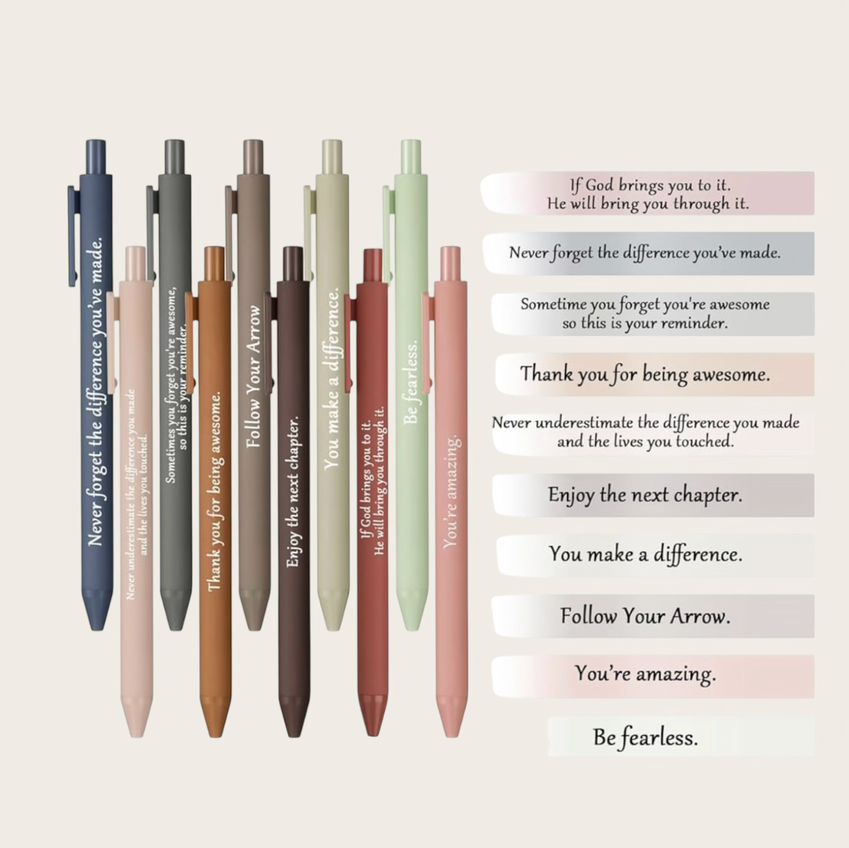 Christian Bible Verse Pen Pack