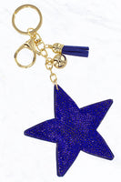 Glittering Star Keychain