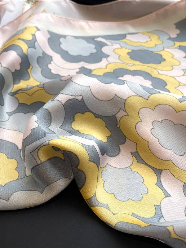 Flower Print Sun Protection Shawl&Scarf