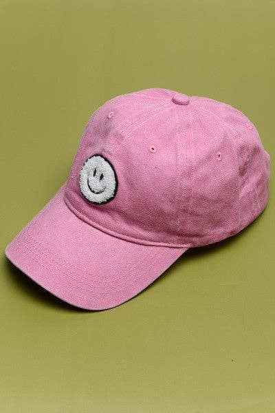 HAPPY FACE BASEBALL CAP