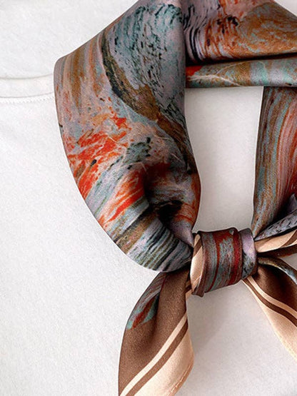 Swirl Printed Scarf