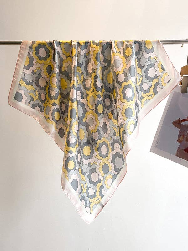 Flower Print Sun Protection Shawl&Scarf