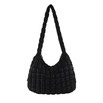 Solid Color Cloud Bag Large Capacity Shoulder Bag