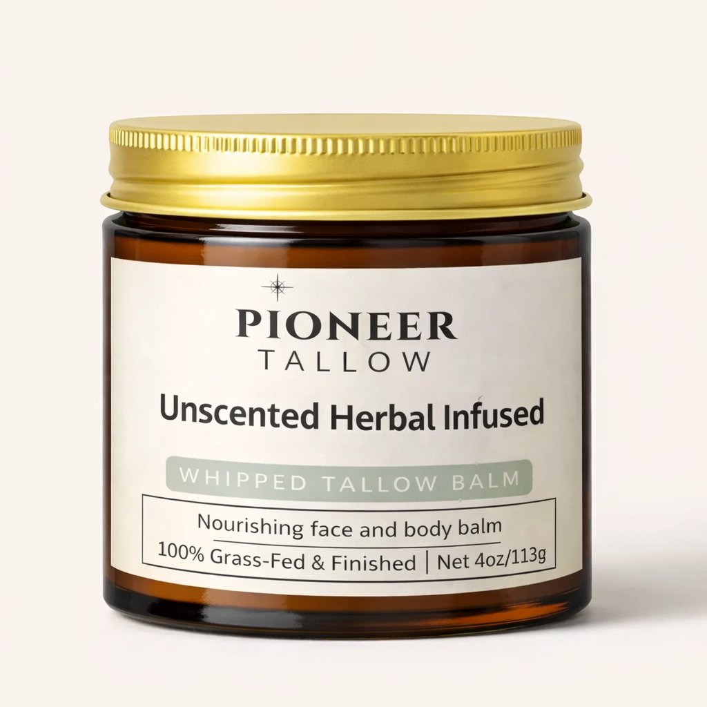 Unscented - Grass-Fed Whipped Tallow Moisturizer