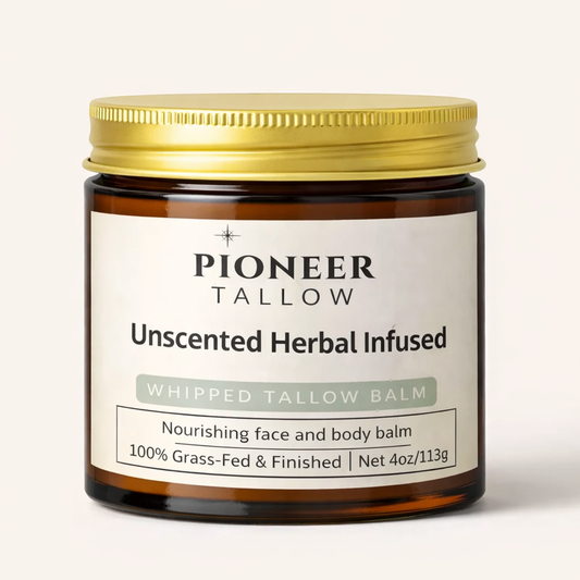 Unscented - Grass-Fed Whipped Tallow Moisturizer