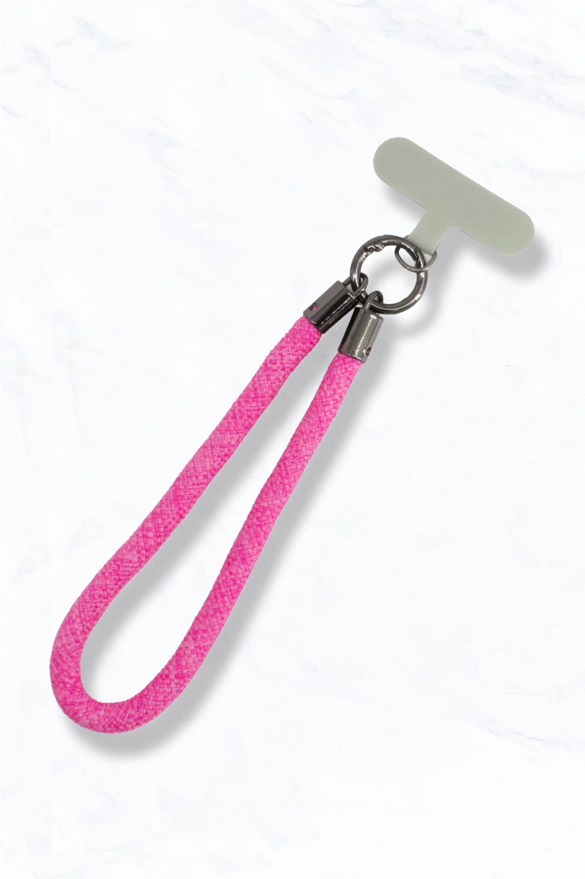 Patterned Braided Rope Phone Strap