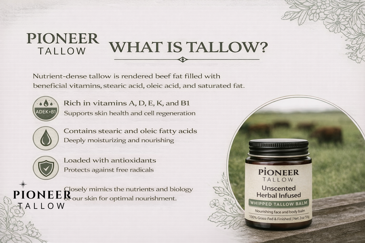 Whipped Tallow Moisturizer – Lavender