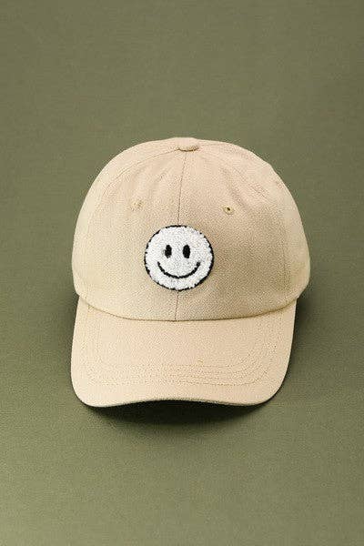 HAPPY FACE BASEBALL CAP