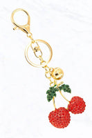 Cherry Keyring Keychain
